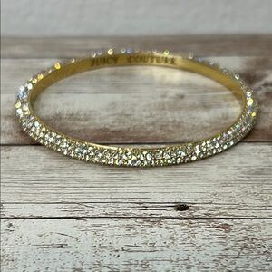 Juicy Couture Gold and Silver Crystal Embellished Bracelets